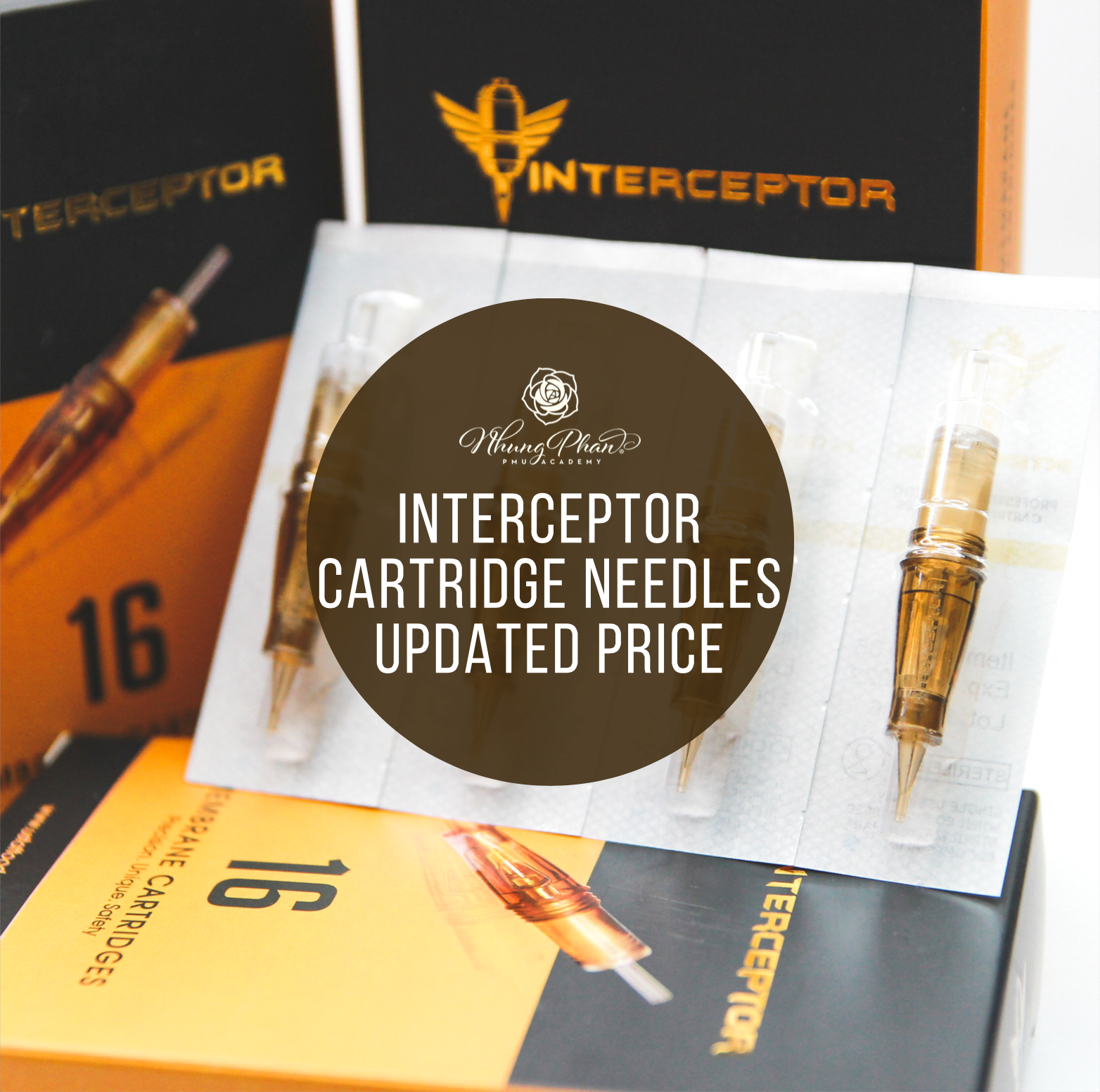 INTERCEPTOR CARTRIDGE NEEDLES UPDATED PRICE FOR 2020