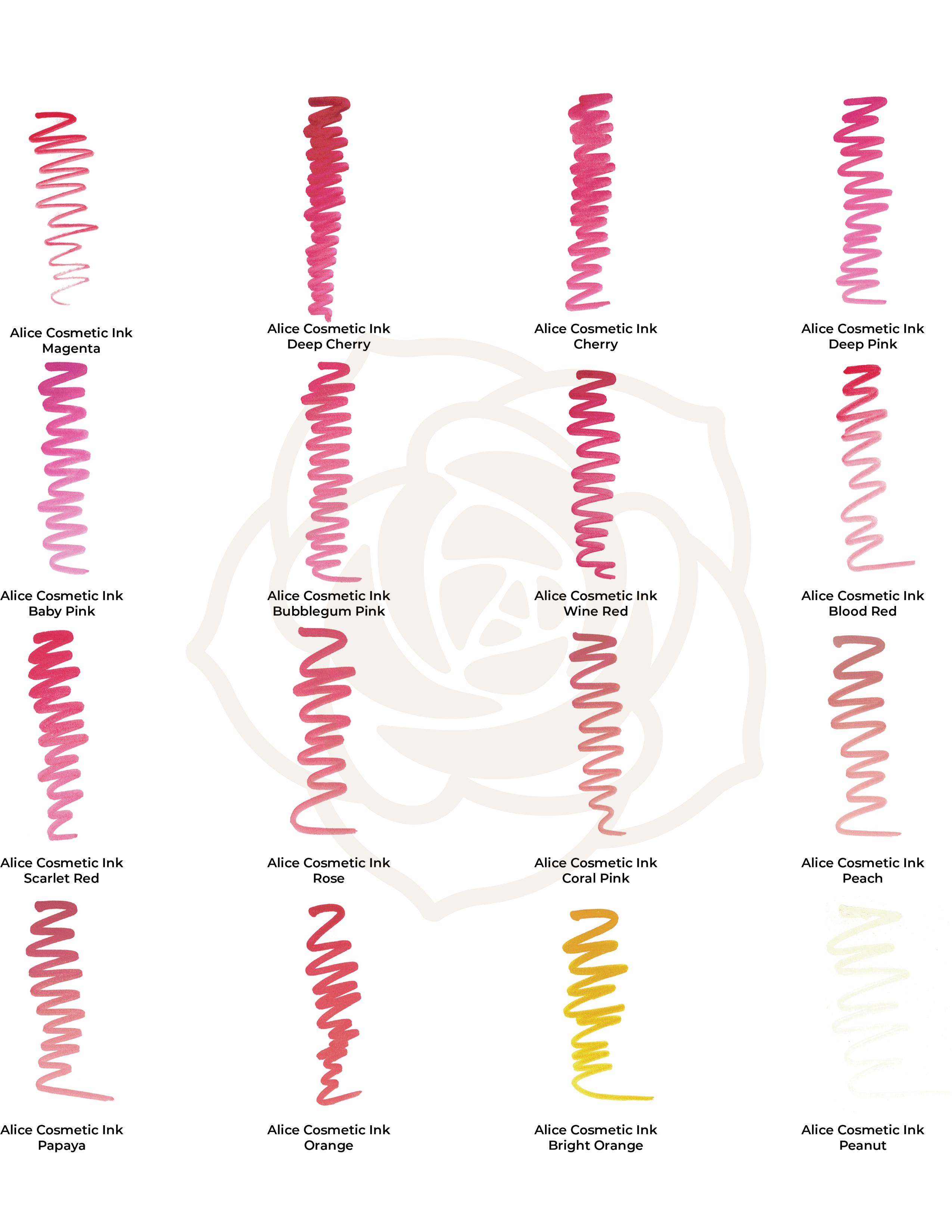 Alice Cosmetic Ink - Wine Red