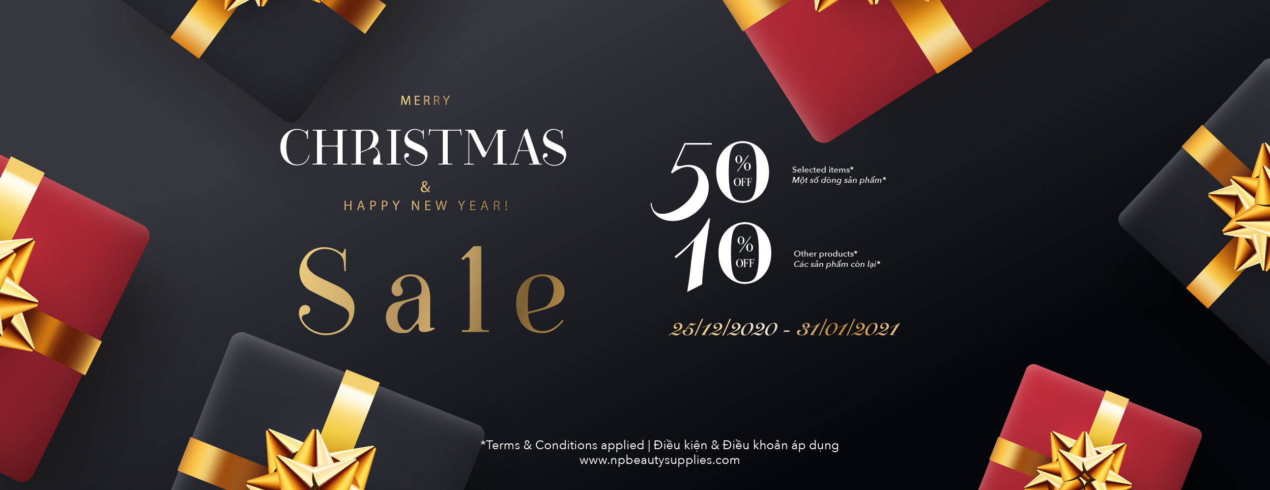 Christmas and New Year Sale 2020