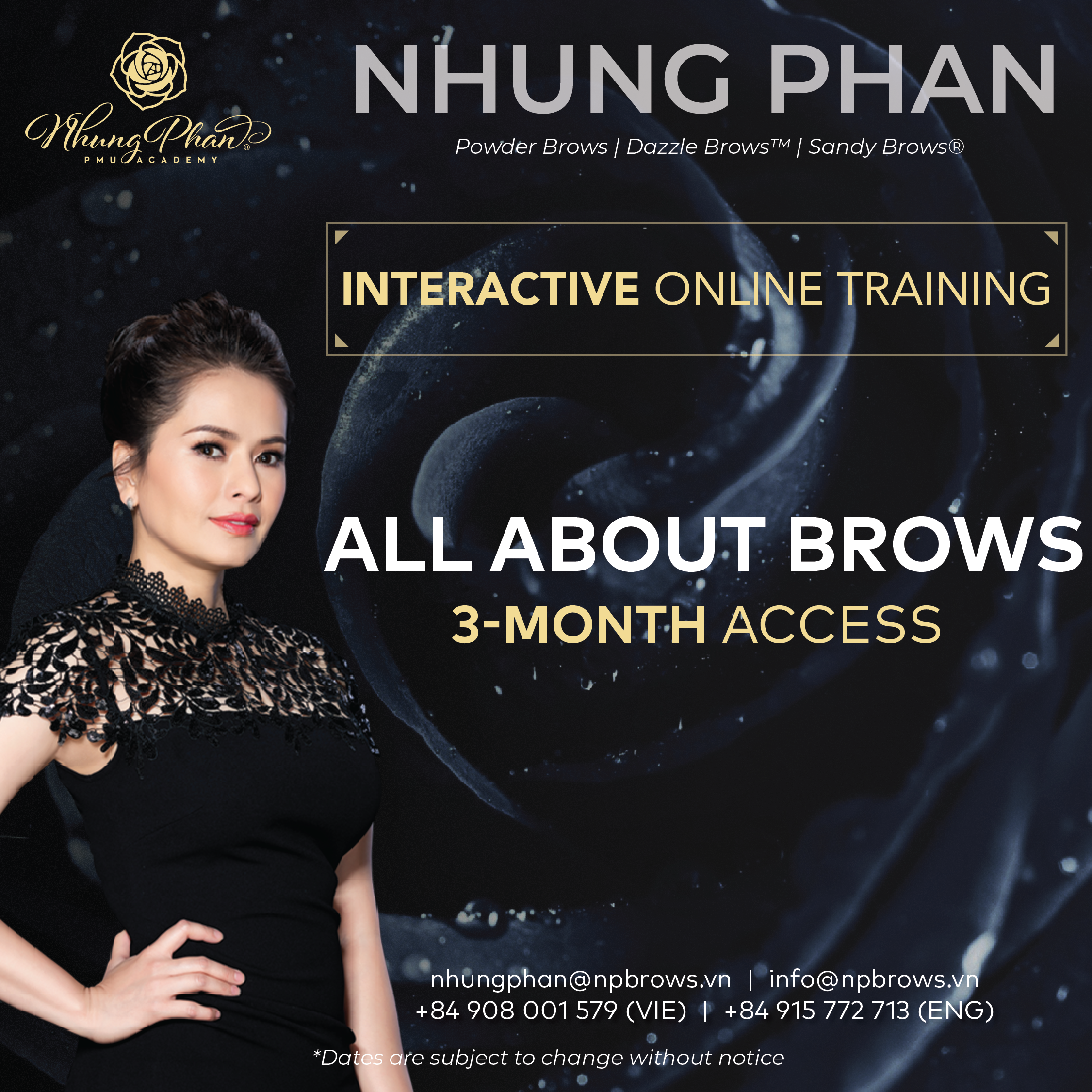 3-month access All About Brows Online Course Video Library