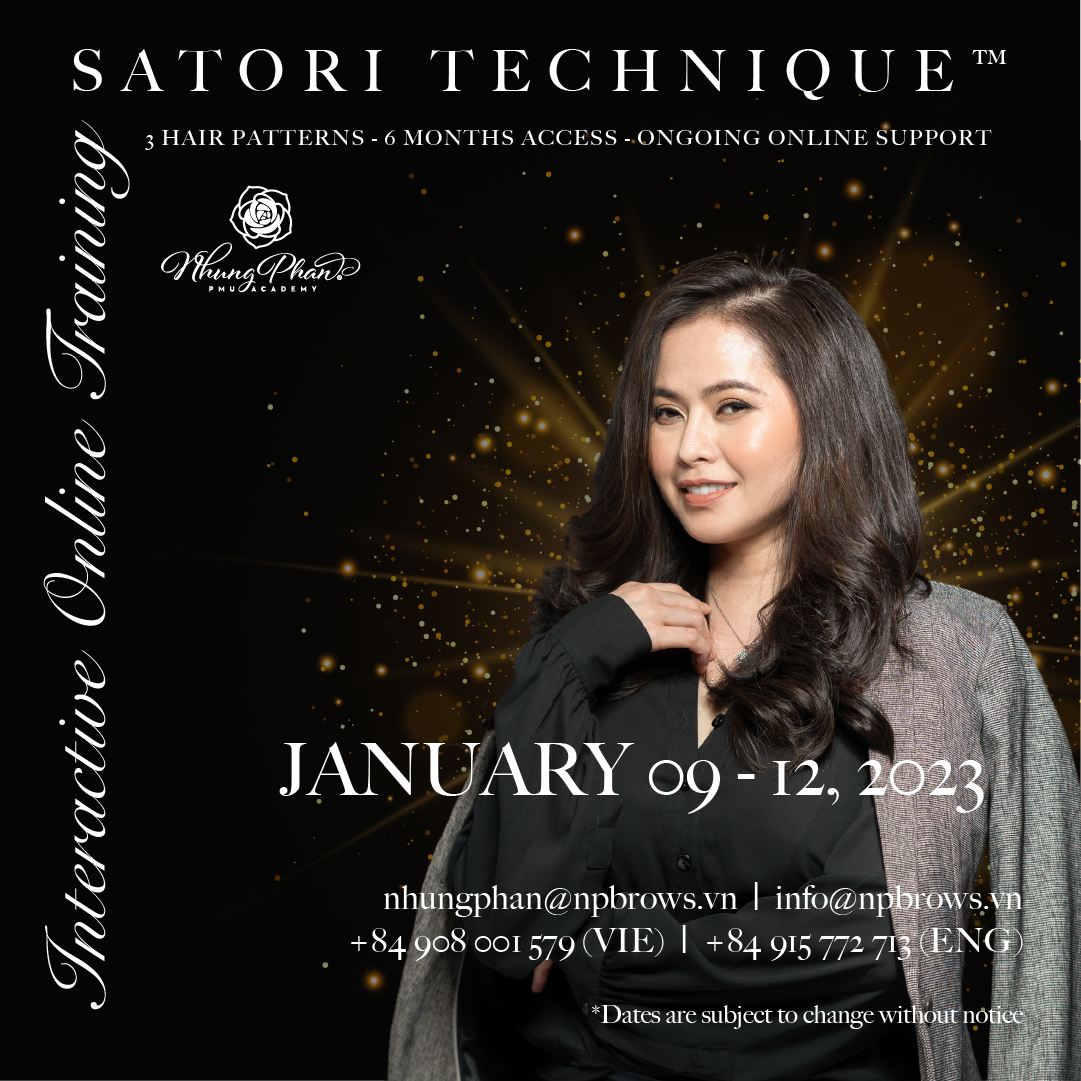 SATORI TECHNIQUE™ - INTERACTIVE ONLINE TRAINING 09 - 12/01/2023 (KIT included)